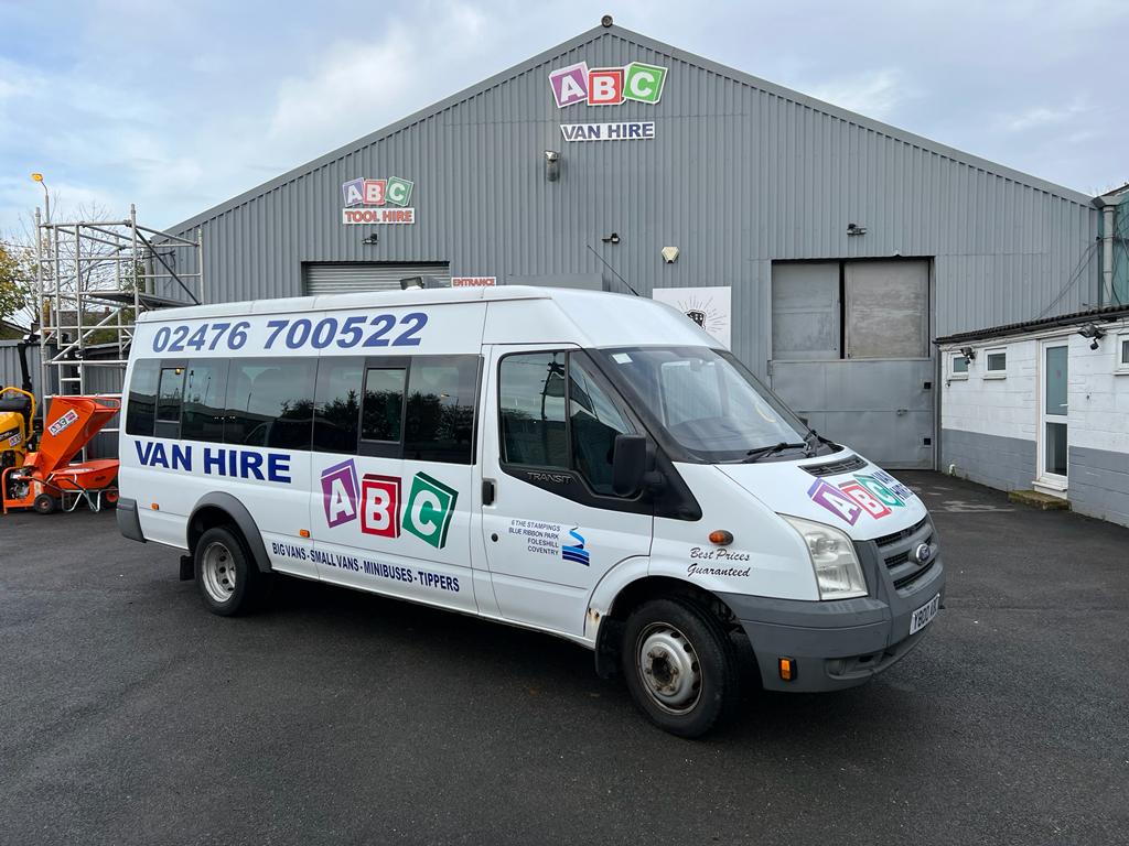 17 Seat Minibus hire Coventry